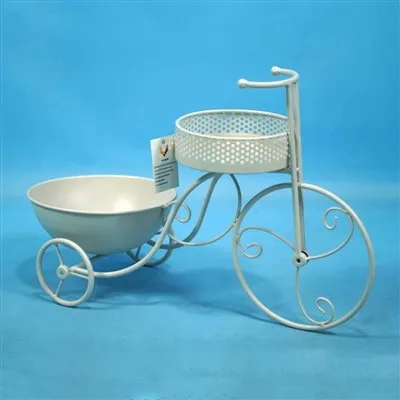 Метален градински плантер за велосипеди